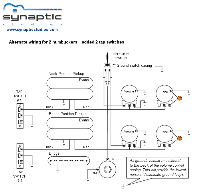 alternate 2 humbuckers wiring diagram alternate 2 humbuckers wiring diagram, Wiring diagram